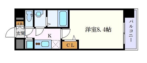 プレサンス鶴舞公園セラヴィの物件間取画像